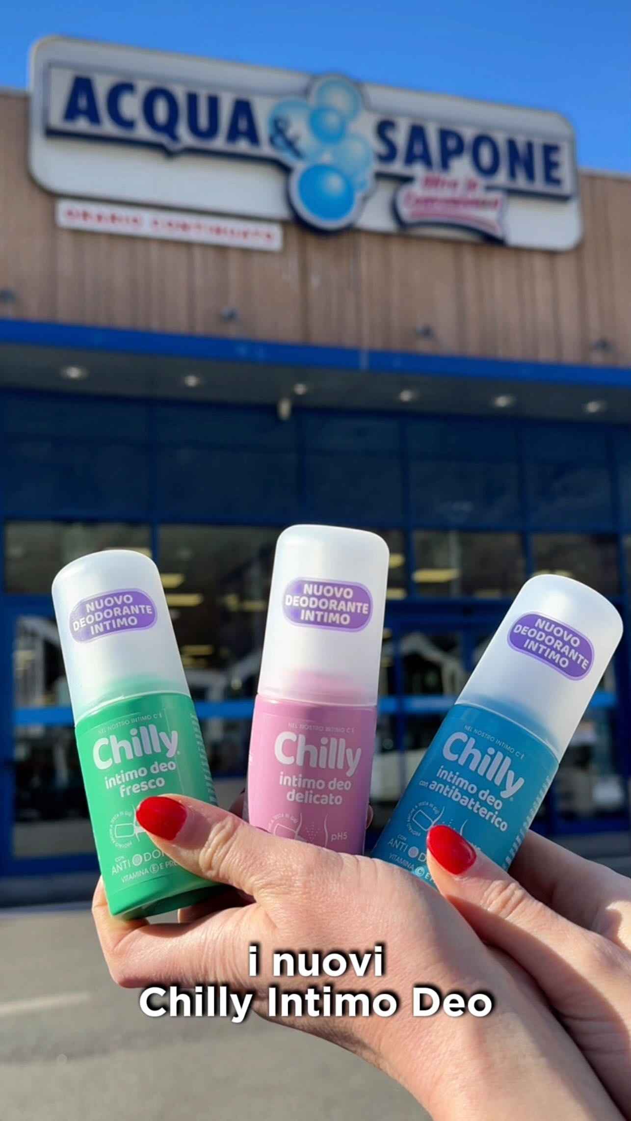 Novità assoluta da Acqua&Sapone🌸 I nuovi Chilly In…