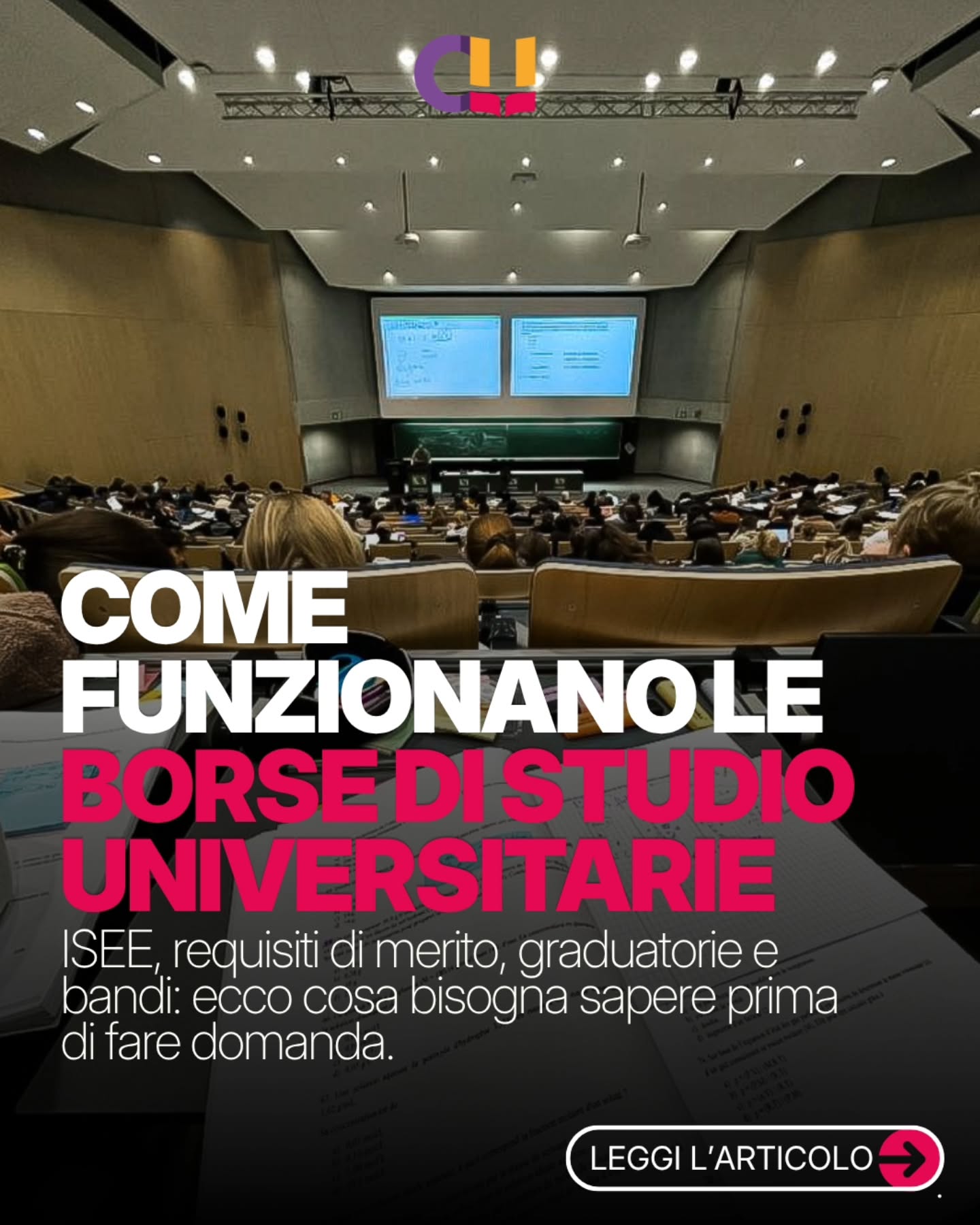 🎓Le borse di studio universitarie sono uno degli strumenti più importanti per aiutare gli studenti durante il percorso accademico, ma requisiti, ISEE e bandi possono creare molta confusione. ☝️Scorri il carosello per scoprire come funzionano, chi può richiederle e quali aspetti controllare prima di fare domanda attraverso i bandi regionali e universitari. #università #studenti #borsedistudio #universitaitaliana #isee 🎓Le borse di studio universitarie sono uno degli strumenti più importanti per aiutare gli studenti durante il percorso accademico, ma requisiti, ISEE e bandi possono creare molta confusione. ☝️Scorri il carosello per scoprire come funzionano, chi può richiederle e quali aspetti controllare prima di fare domanda attraverso i bandi regionali e universitari. #università #studenti #borsedistudio #universitaitaliana #isee