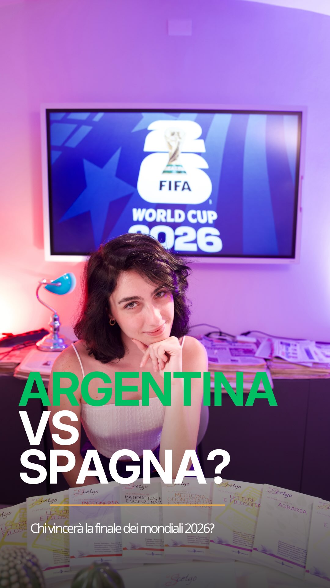 6 vittorie a testa, mai una finale tra loro, e domani alle 21 si decide tutto. Spagna 🇪🇸 vs Argentina 🇦🇷, Yamal contro Messi. Ma dietro c’è un’ombra: #ArgenFIFA, lo scandalo Egitto, le gaffe di Infantino. Favoritismo o solo la squadra più forte del torneo? La finale dei Mondiali spiegata in 60 secondi. Tu da che parte stai? 🏆 #Mondiali2026 #Spagna #Argentina #Messi 6 vittorie a testa, mai una finale tra loro, e domani alle 21 si decide tutto. Spagna 🇪🇸 vs Argentina 🇦🇷, Yamal contro Messi. Ma dietro c’è un’ombra: #ArgenFIFA, lo scandalo Egitto, le gaffe di Infantino. Favoritismo o solo la squadra più forte del torneo? La finale dei Mondiali spiegata in 60 secondi. Tu da che parte stai? 🏆 #Mondiali2026 #Spagna #Argentina #Messi