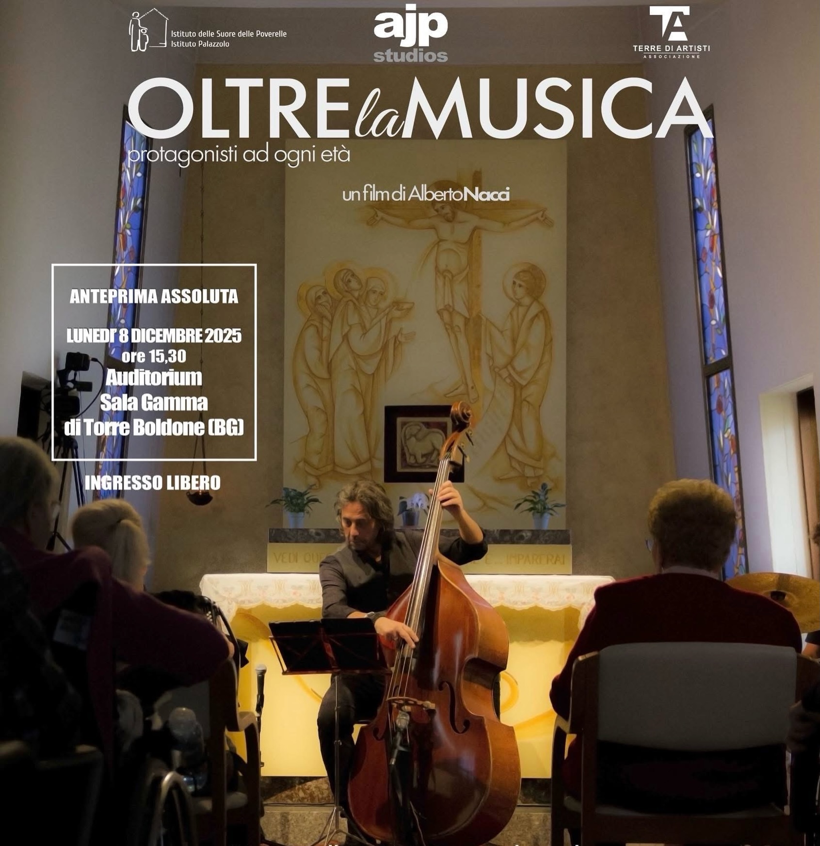 Oltrelamusica va in TV!!!
TUTTI CONNESSI alle ore 16.00 in onda su BERGAMOTV canale 15 o on streaming!!!
Il docufilm girato nella nostra RSA di Torre Boldone con la partecipazione di attori speciali, i nostri nonni residenti!!!
Una grande emozione!
Grazie a @ajpstudio e @albertonacci
Siete pronti ad emozionarvi???
🤓🤩